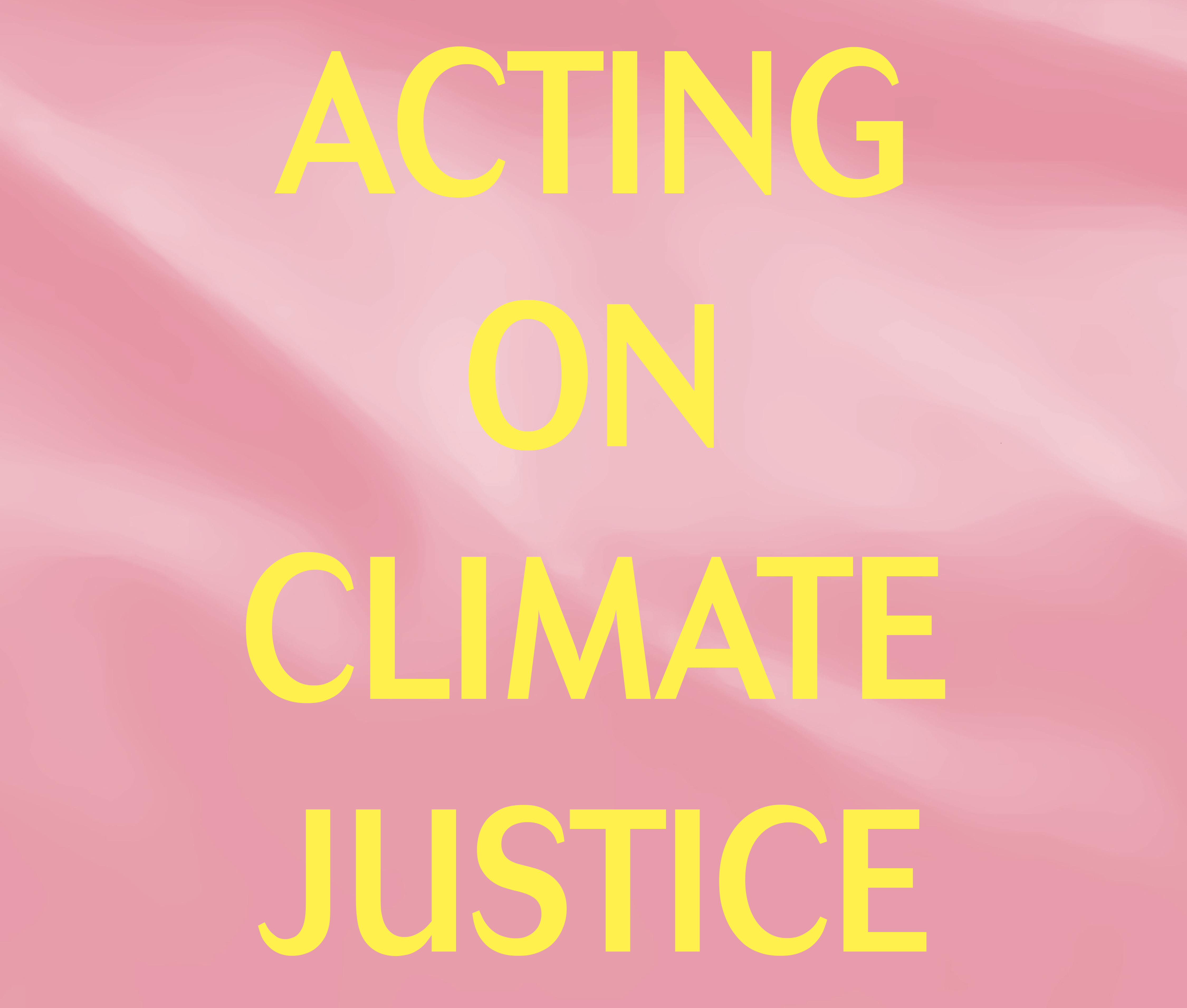 Acting on Climate Justice Seminar