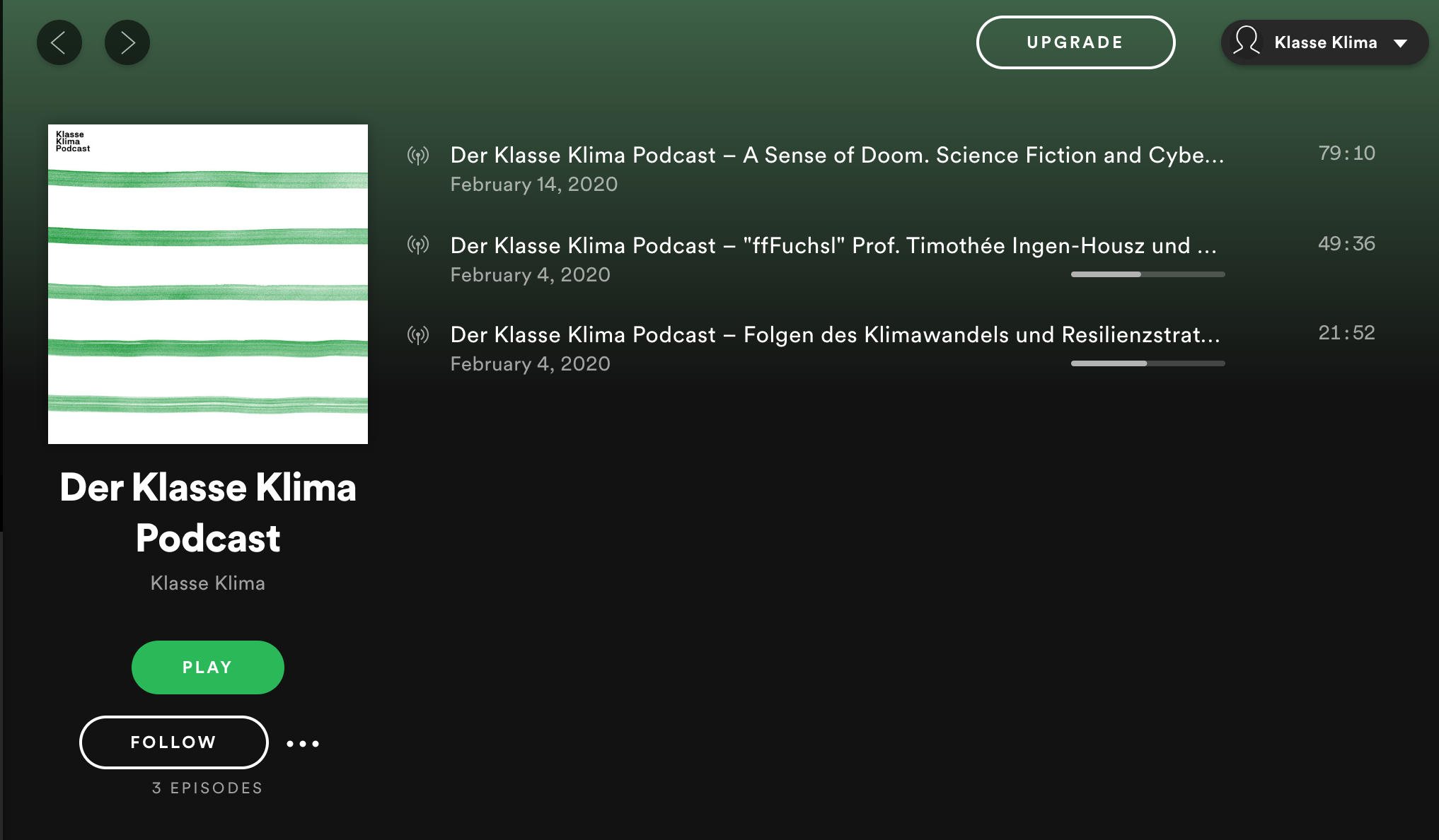 Klasse Klima Input Podcast (Work in Progress)