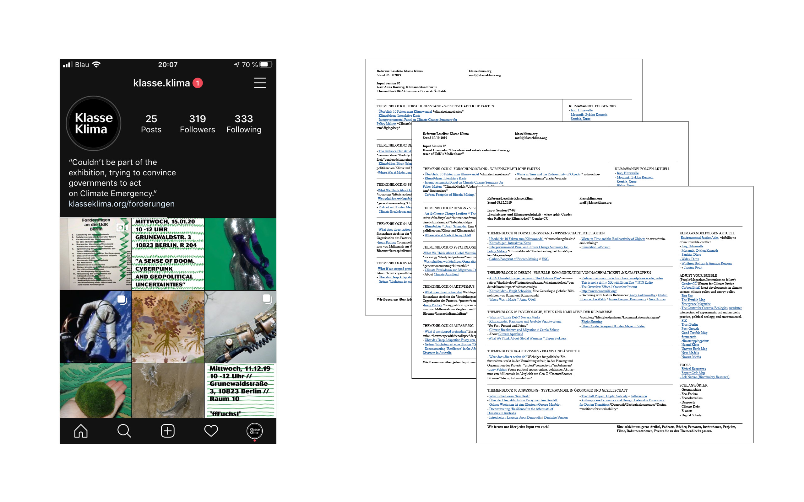 Klasse Klima Lese- und Referenzliste