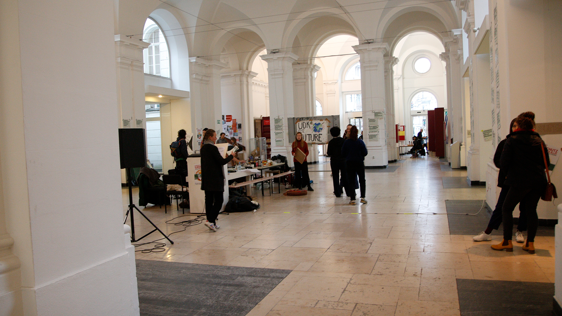 Klasse Klima bei der UdK Klimawoche