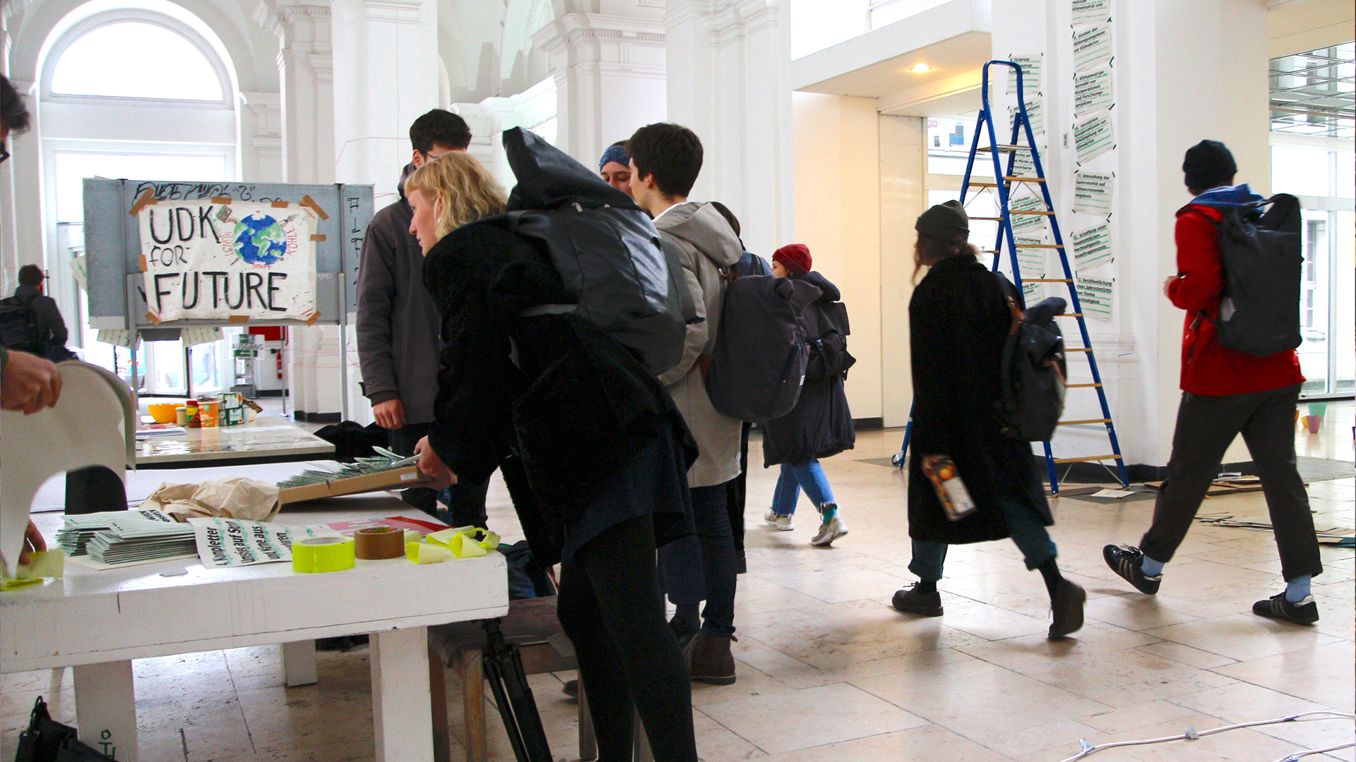 Klasse Klima bei der UdK Klimawoche