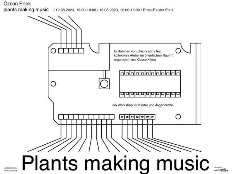 Workshop: plants making music