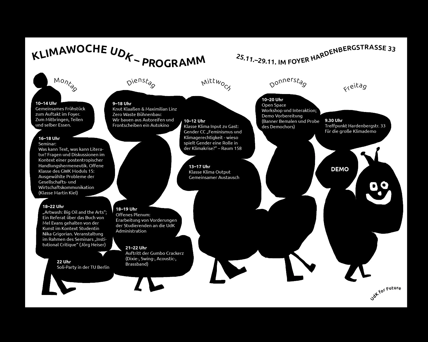 Poster Klimawoche udk