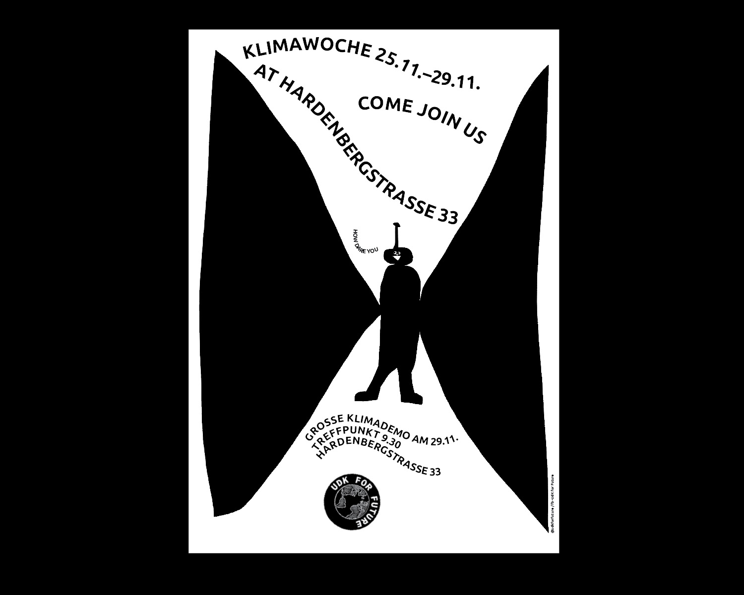 Poster Klimawoche udk