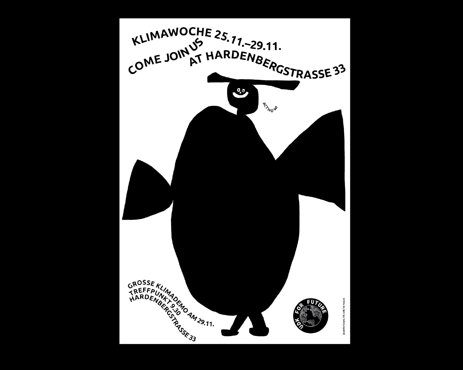 Poster Klimawoche udk