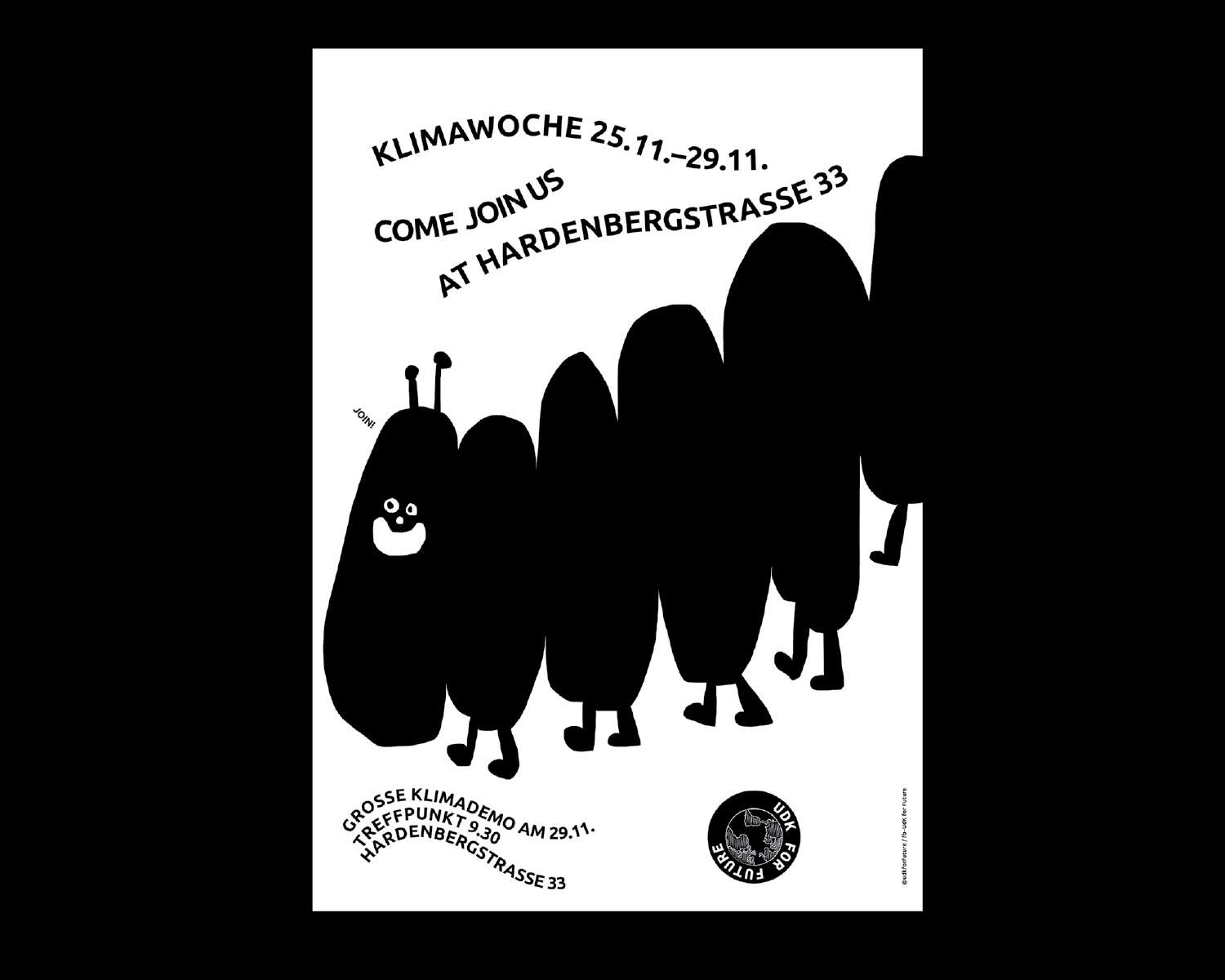 Poster Klimawoche udk