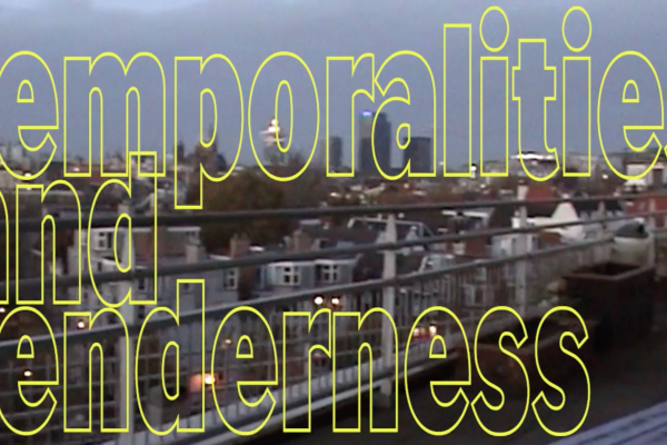 Thumbnail for temporalities & tenderness